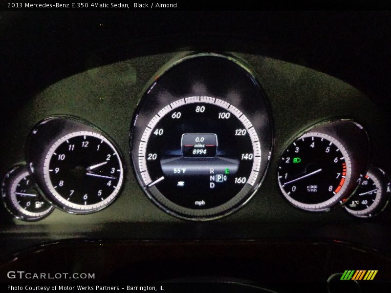 Black / Almond 2013 Mercedes-Benz E 350 4Matic Sedan