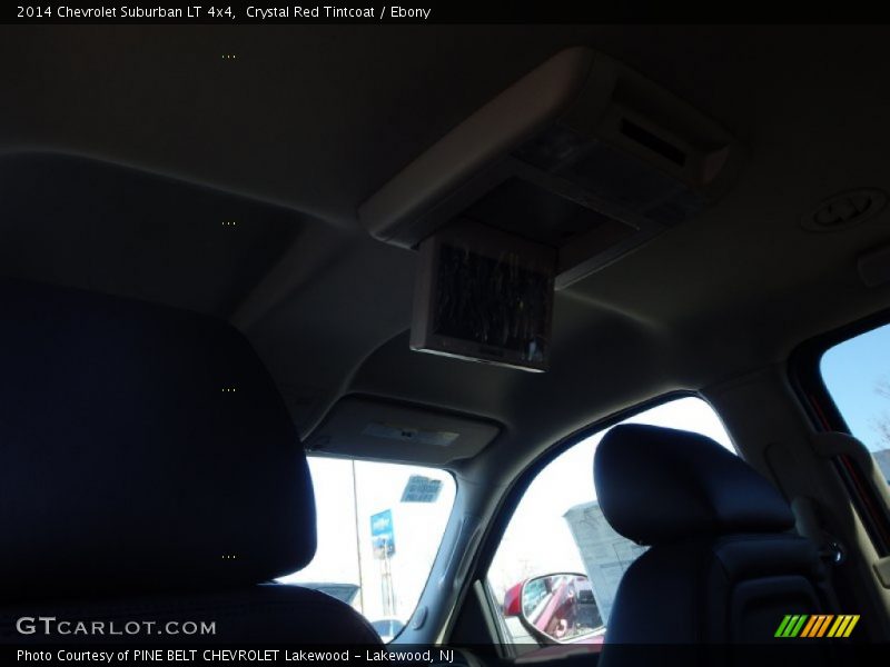 Crystal Red Tintcoat / Ebony 2014 Chevrolet Suburban LT 4x4