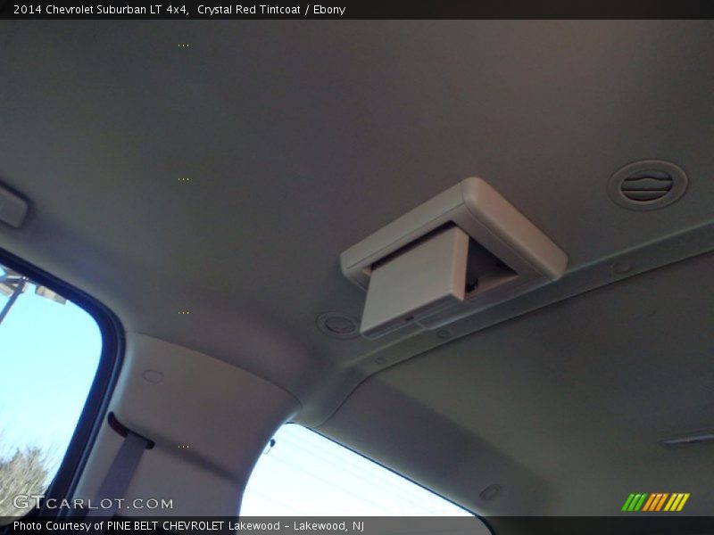 Crystal Red Tintcoat / Ebony 2014 Chevrolet Suburban LT 4x4