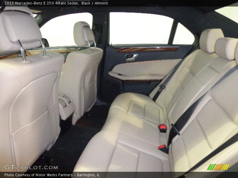 Black / Almond 2013 Mercedes-Benz E 350 4Matic Sedan