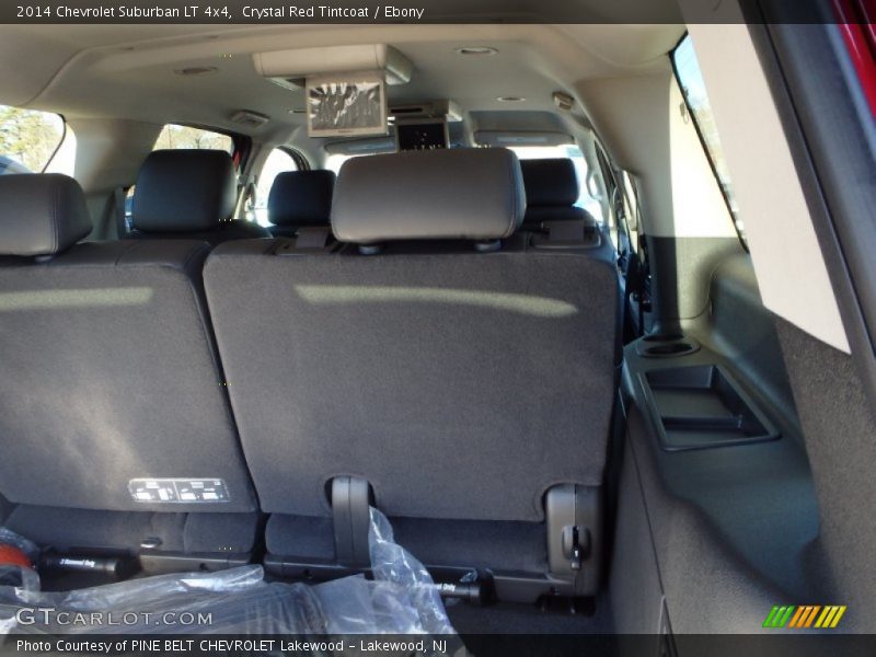 Crystal Red Tintcoat / Ebony 2014 Chevrolet Suburban LT 4x4