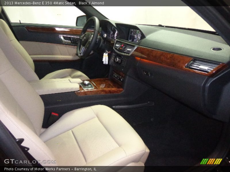 Black / Almond 2013 Mercedes-Benz E 350 4Matic Sedan