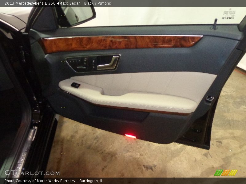 Black / Almond 2013 Mercedes-Benz E 350 4Matic Sedan