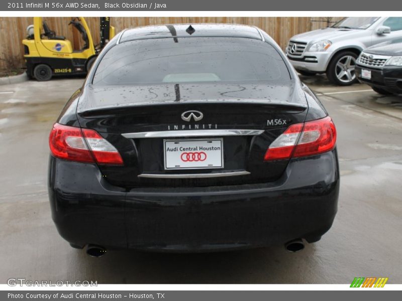 Black Obsidian / Java 2011 Infiniti M 56x AWD Sedan