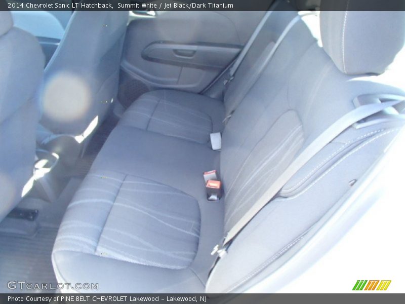 Summit White / Jet Black/Dark Titanium 2014 Chevrolet Sonic LT Hatchback