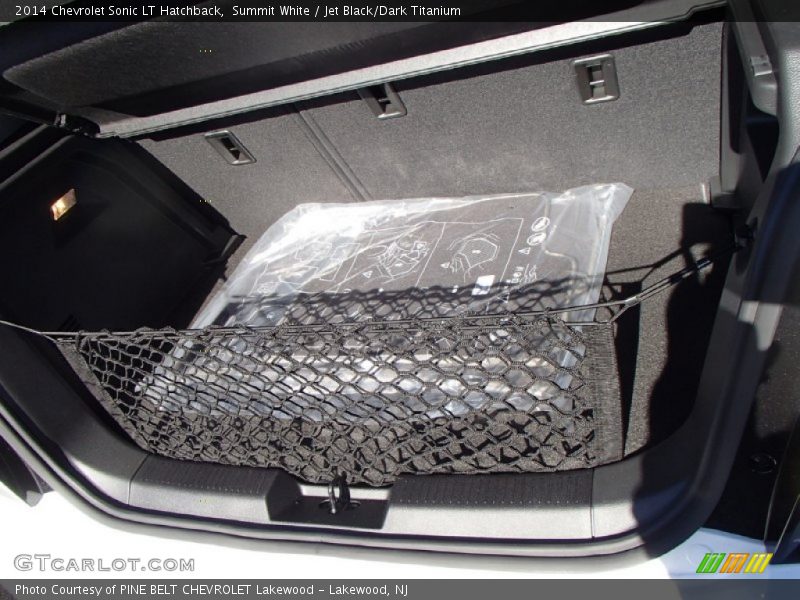  2014 Sonic LT Hatchback Trunk