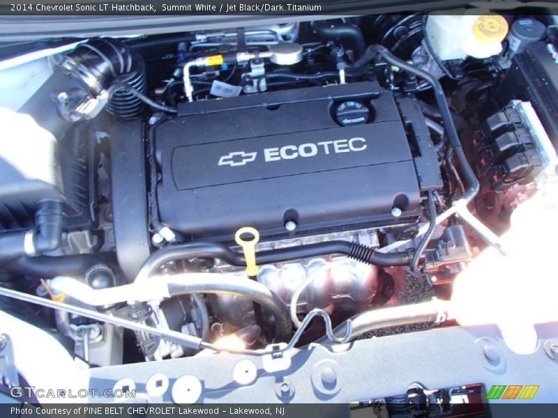 Summit White / Jet Black/Dark Titanium 2014 Chevrolet Sonic LT Hatchback
