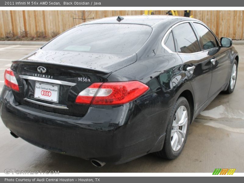 Black Obsidian / Java 2011 Infiniti M 56x AWD Sedan