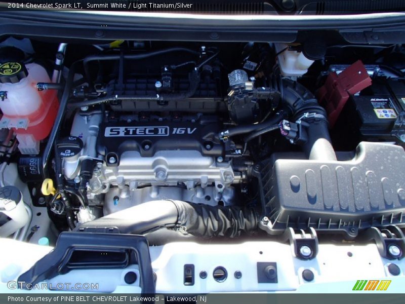 Summit White / Light Titanium/Silver 2014 Chevrolet Spark LT