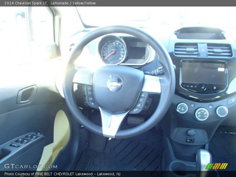 Lemonade / Yellow/Yellow 2014 Chevrolet Spark LT