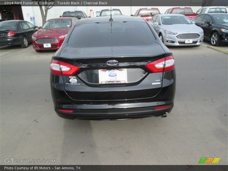 Tuxedo Black / Charcoal Black 2014 Ford Fusion SE EcoBoost