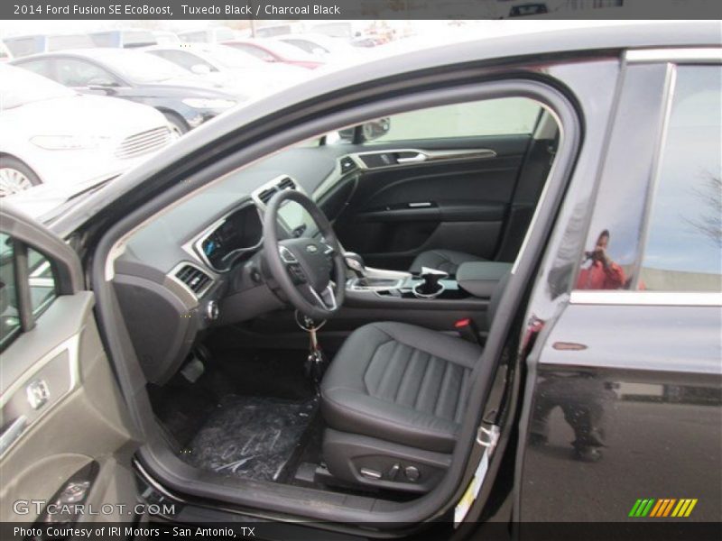 Tuxedo Black / Charcoal Black 2014 Ford Fusion SE EcoBoost