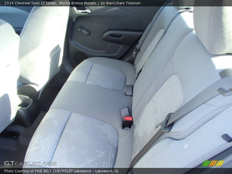 Mocha Bronze Metallic / Jet Black/Dark Titanium 2014 Chevrolet Sonic LS Sedan