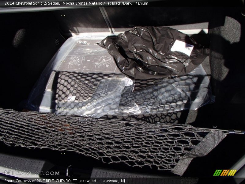 Mocha Bronze Metallic / Jet Black/Dark Titanium 2014 Chevrolet Sonic LS Sedan