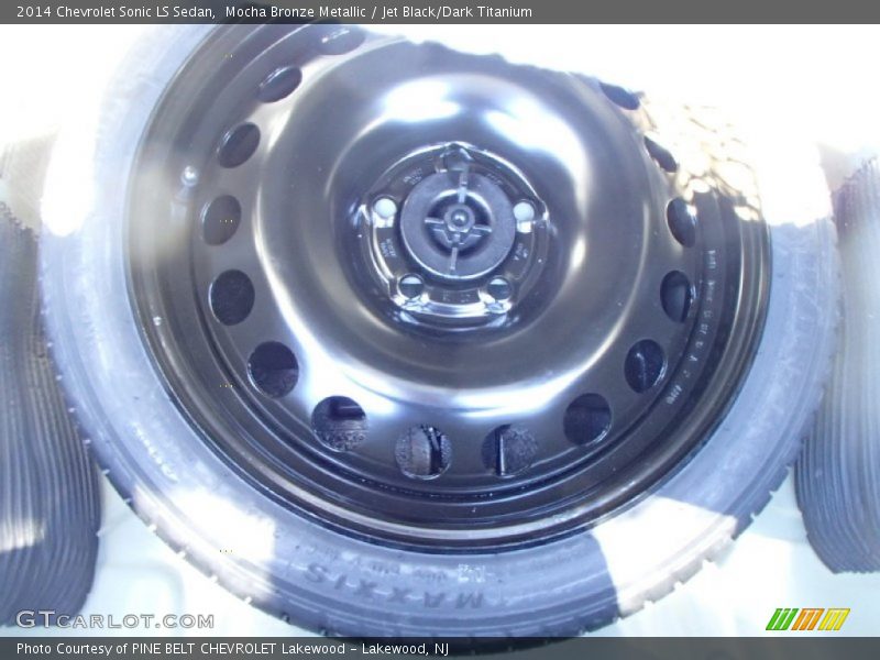 Mocha Bronze Metallic / Jet Black/Dark Titanium 2014 Chevrolet Sonic LS Sedan