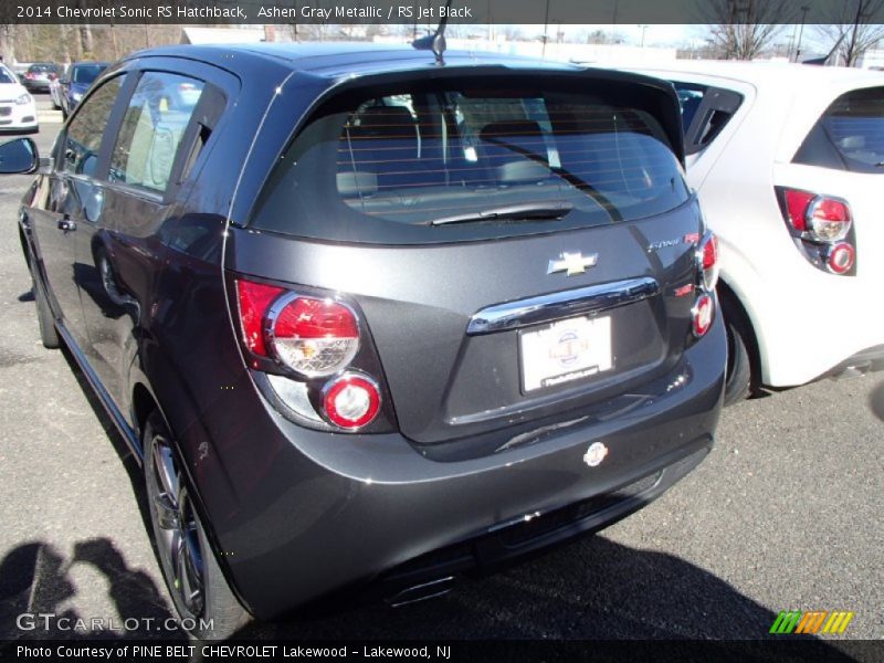 Ashen Gray Metallic / RS Jet Black 2014 Chevrolet Sonic RS Hatchback