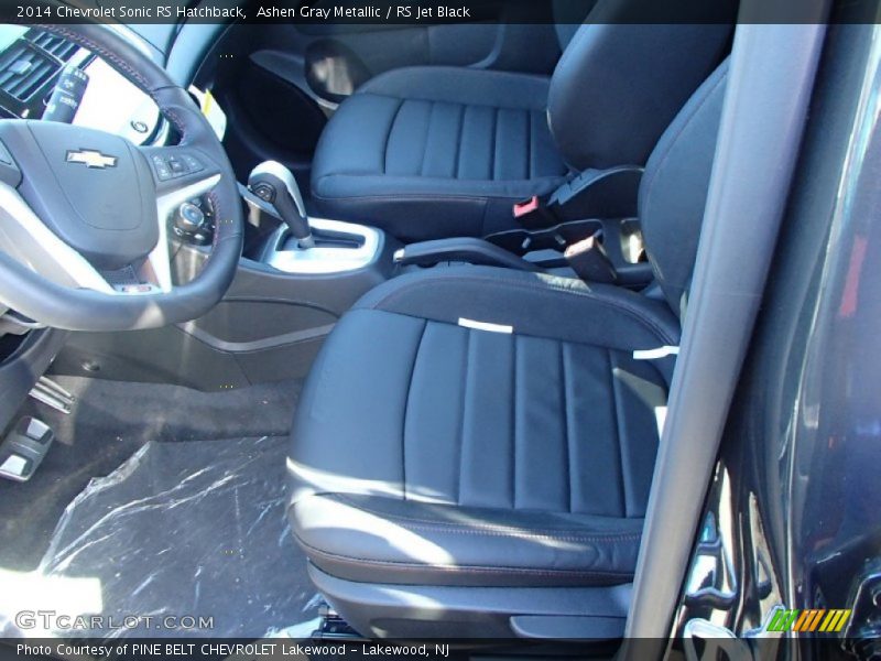 Ashen Gray Metallic / RS Jet Black 2014 Chevrolet Sonic RS Hatchback