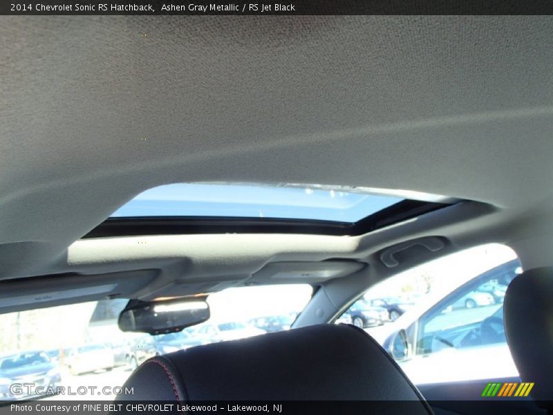 Ashen Gray Metallic / RS Jet Black 2014 Chevrolet Sonic RS Hatchback