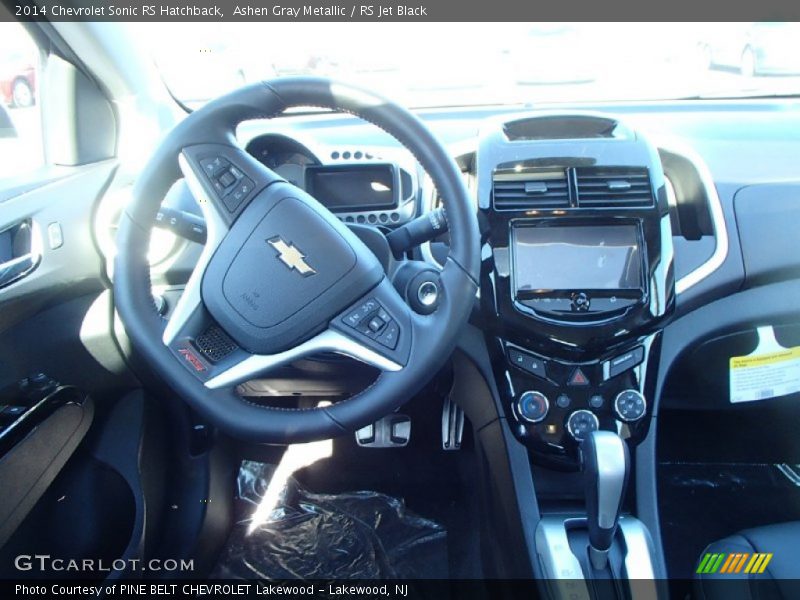 Ashen Gray Metallic / RS Jet Black 2014 Chevrolet Sonic RS Hatchback
