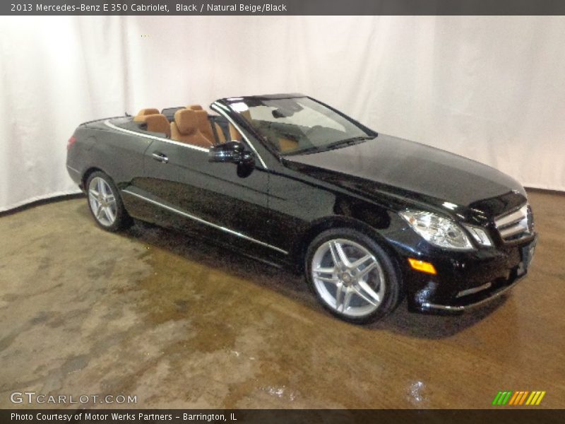 Black / Natural Beige/Black 2013 Mercedes-Benz E 350 Cabriolet