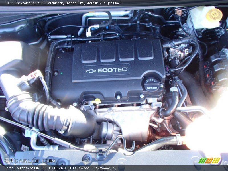 Ashen Gray Metallic / RS Jet Black 2014 Chevrolet Sonic RS Hatchback