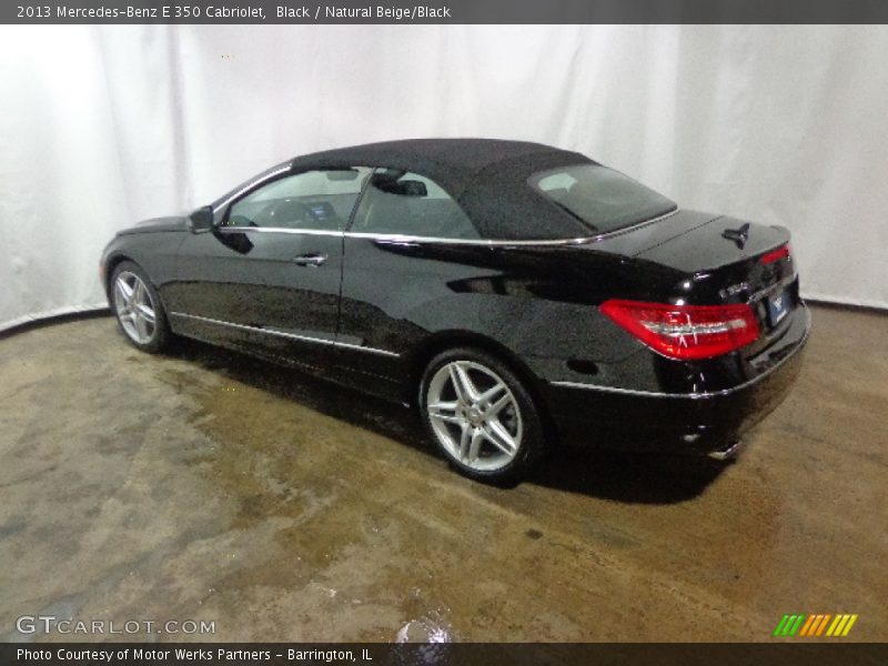 Black / Natural Beige/Black 2013 Mercedes-Benz E 350 Cabriolet