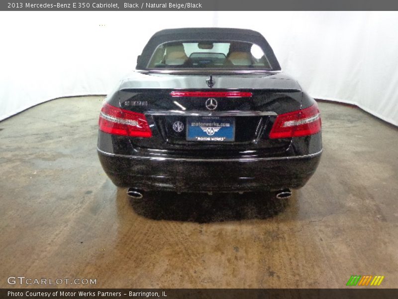 Black / Natural Beige/Black 2013 Mercedes-Benz E 350 Cabriolet