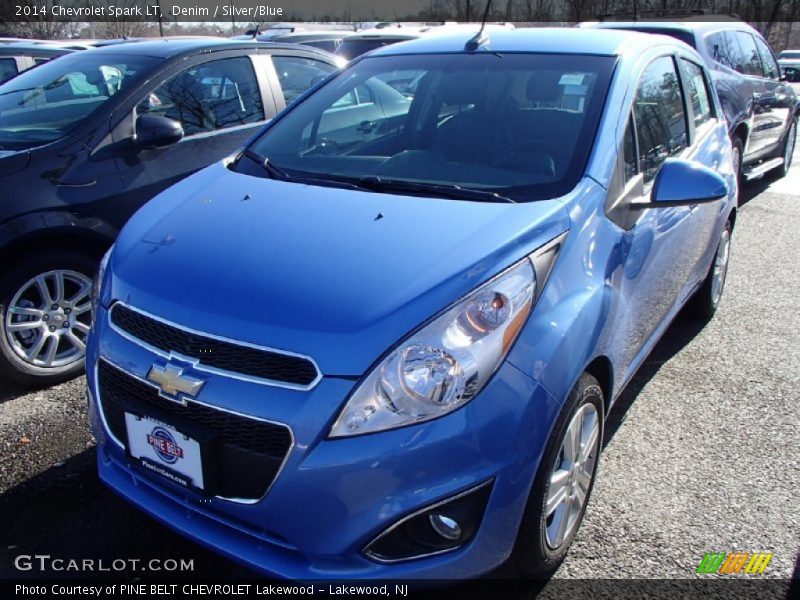 Denim / Silver/Blue 2014 Chevrolet Spark LT