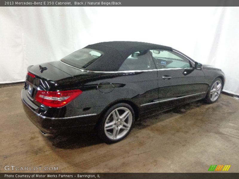 Black / Natural Beige/Black 2013 Mercedes-Benz E 350 Cabriolet