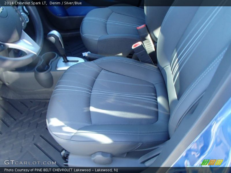 Denim / Silver/Blue 2014 Chevrolet Spark LT
