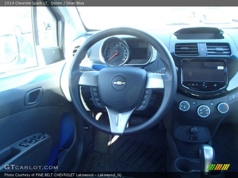 Denim / Silver/Blue 2014 Chevrolet Spark LT
