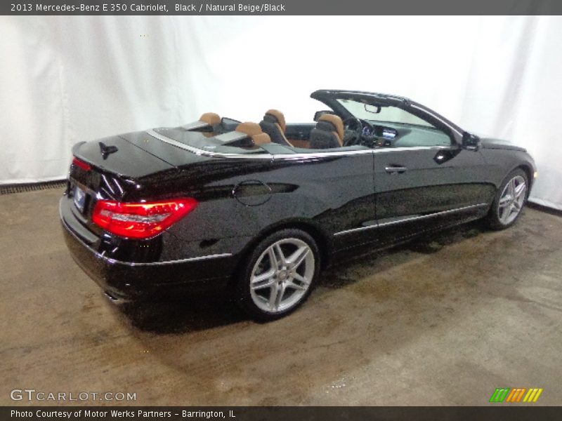 Black / Natural Beige/Black 2013 Mercedes-Benz E 350 Cabriolet