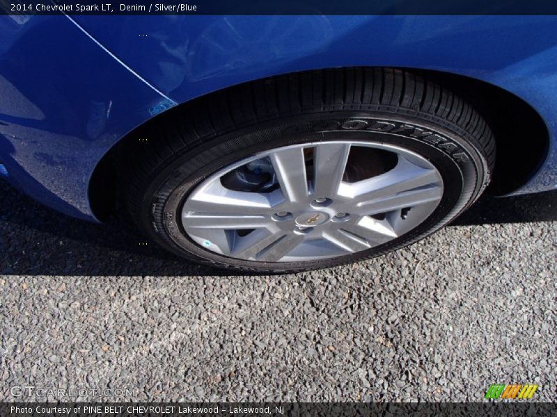 Denim / Silver/Blue 2014 Chevrolet Spark LT