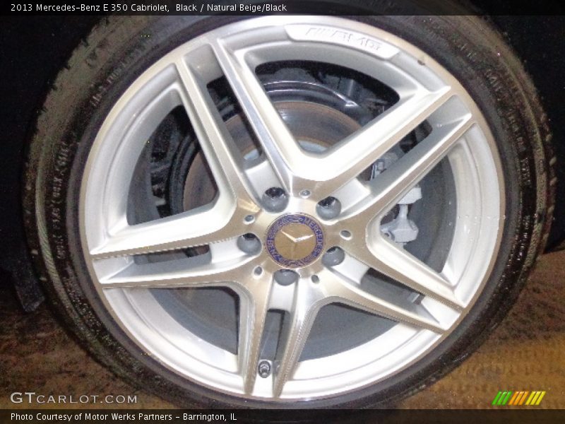 Black / Natural Beige/Black 2013 Mercedes-Benz E 350 Cabriolet