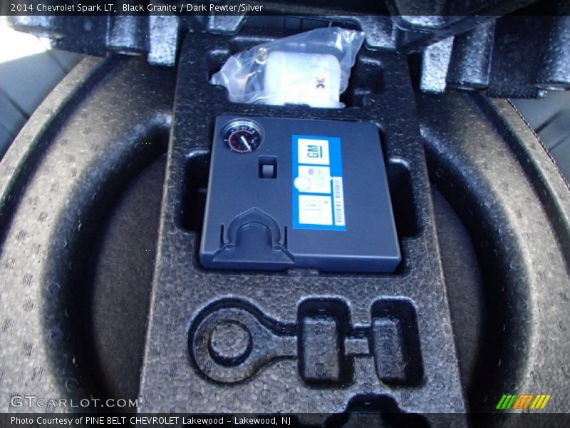 Black Granite / Dark Pewter/Silver 2014 Chevrolet Spark LT