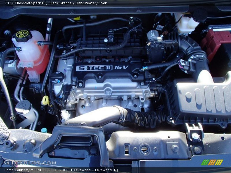  2014 Spark LT Engine - 1.2 Liter DOHC 16-Valve VVT 4 Cylinder