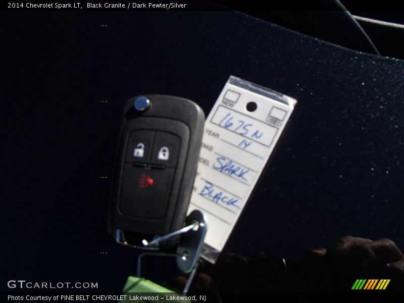 Black Granite / Dark Pewter/Silver 2014 Chevrolet Spark LT