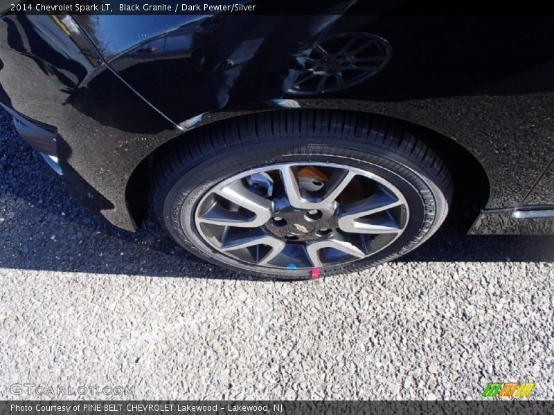 Black Granite / Dark Pewter/Silver 2014 Chevrolet Spark LT