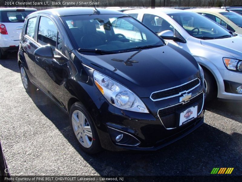 Black Granite / Silver/Silver 2014 Chevrolet Spark LT