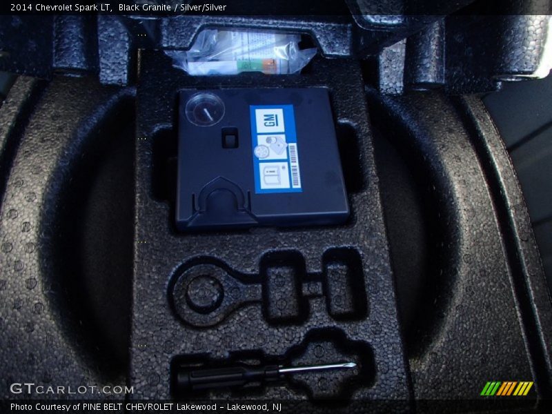 Black Granite / Silver/Silver 2014 Chevrolet Spark LT