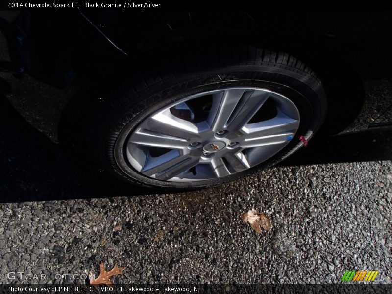 Black Granite / Silver/Silver 2014 Chevrolet Spark LT