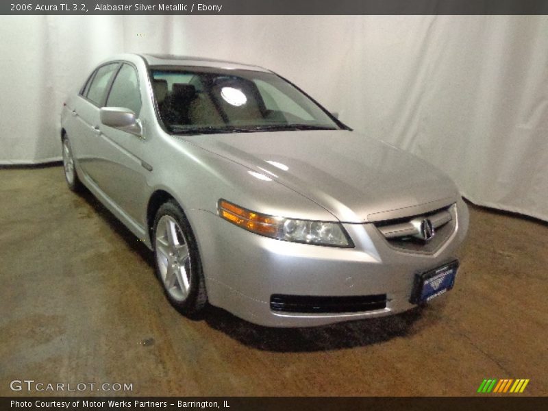 Alabaster Silver Metallic / Ebony 2006 Acura TL 3.2