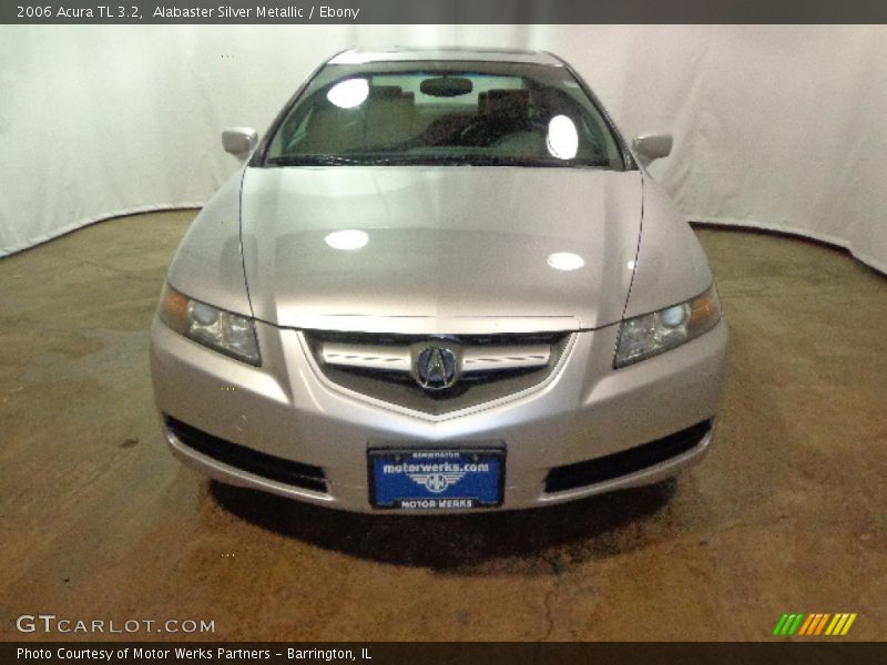 Alabaster Silver Metallic / Ebony 2006 Acura TL 3.2