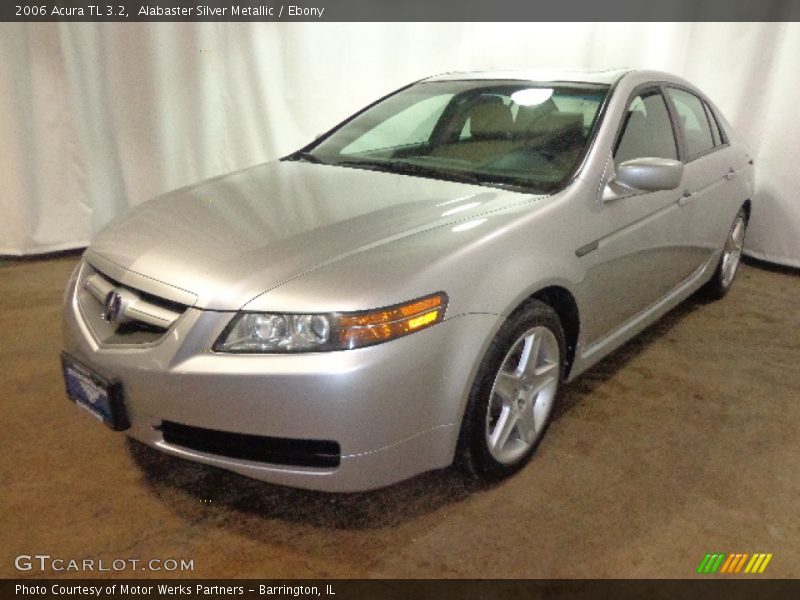 Alabaster Silver Metallic / Ebony 2006 Acura TL 3.2