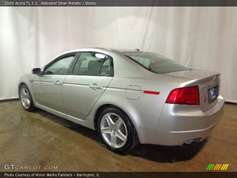Alabaster Silver Metallic / Ebony 2006 Acura TL 3.2