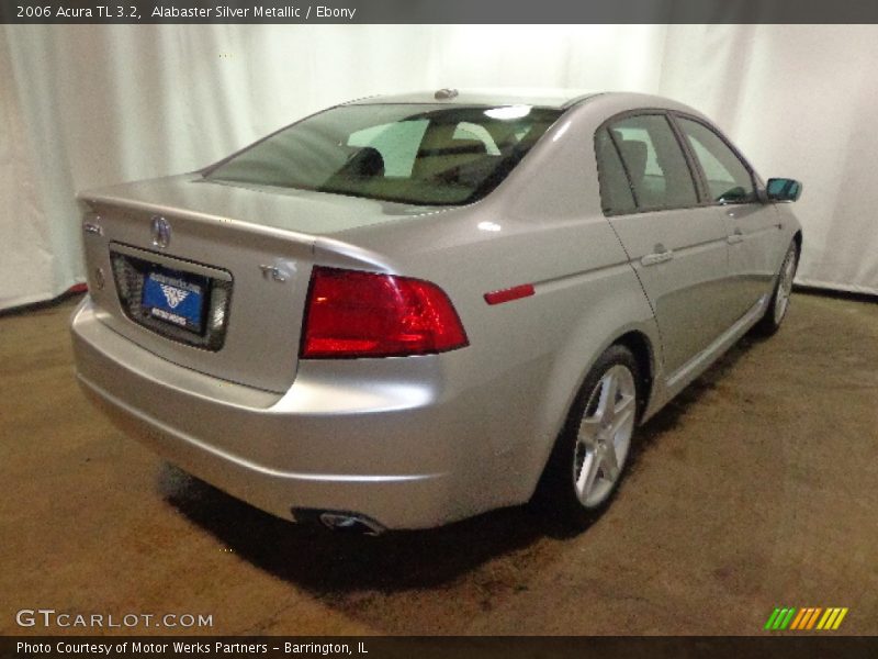 Alabaster Silver Metallic / Ebony 2006 Acura TL 3.2