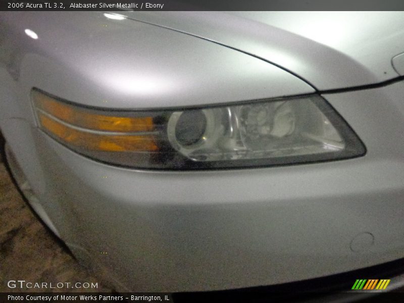 Alabaster Silver Metallic / Ebony 2006 Acura TL 3.2