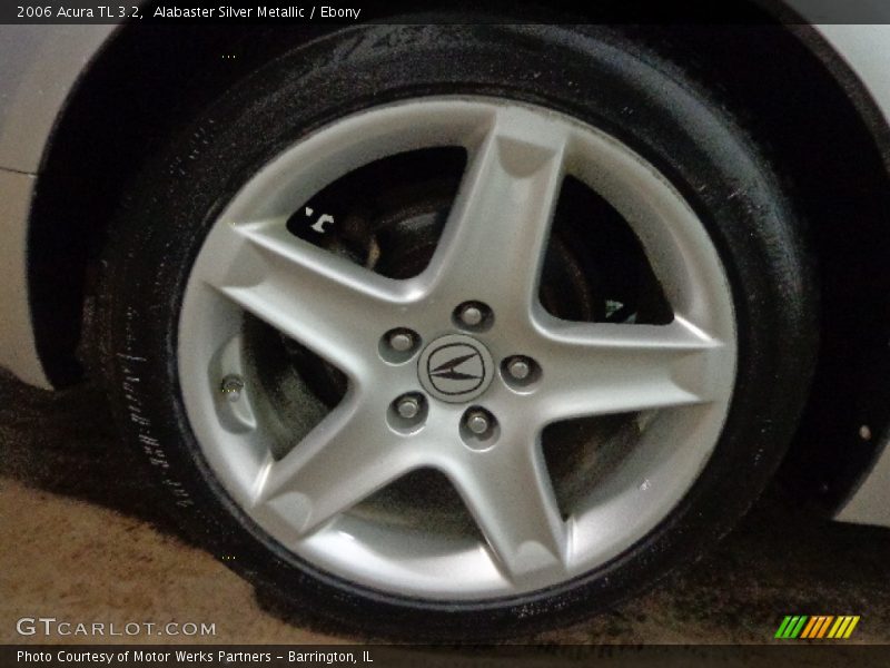 Alabaster Silver Metallic / Ebony 2006 Acura TL 3.2