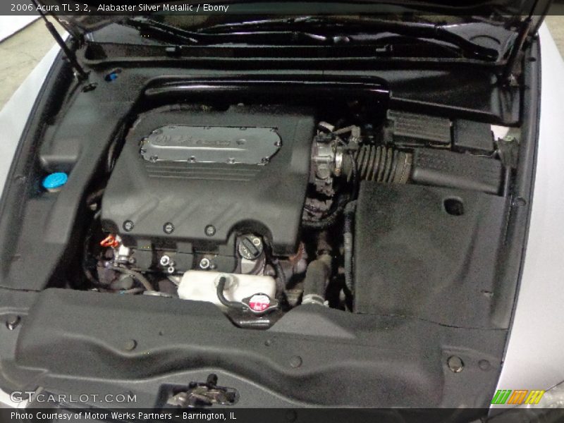 Alabaster Silver Metallic / Ebony 2006 Acura TL 3.2