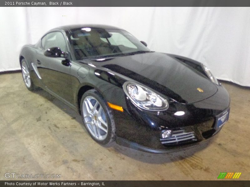 Black / Black 2011 Porsche Cayman